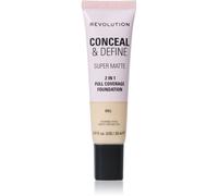 Revolution Conceal & Define fond de teint matifiant teinte F1N 23 ml