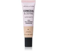 Revolution Conceal & Define fond de teint matifiant teinte F4C 23 ml
