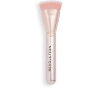 Revolution Create Pinceau Fond De Teint Angulaire (R8) - Pinceau Maquillage Pour Estomper Et Sculpter Le Fond De Teintvisage & Couvégan & Sans Cruauté
