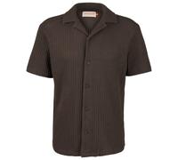 Revolution - Cuban Shirt Polyester S/S - Chemise - XL - darkgrey