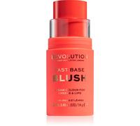 Makeup Revolution Fast Base stick bicolore lèvres et joues teinte Bloom 14 g