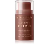 Revolution Fast Base stick bicolore lèvres et joues teinte Mauve 14 g