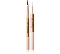 Makeup Revolution Fluffy Brow Filter Duo crayon sourcils double embout fixation et forme teinte Blonde 0.12 g