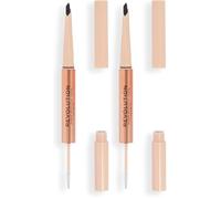 Revolution Fluffy Brow Filter Duo Granite (Lot de 2)