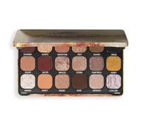 Revolution Forever Flawless Palette, Bronze Temptation, 18 Shades | Teintes de Maquillage Pigmentées, Mates et Scintillantes, Vegan et Sans Cruauté, 220g