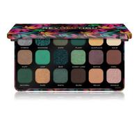Makeup Revolution, Palette d'ombres à paupières Forever Flawless, Chilled with cannabis sativa, 18 nuances, 19,8 g