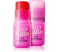 Makeup Revolution Jelly Blush blush en stick lèvres et joues teinte Strawberry Pink 5.5 g