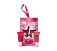 Revolution Juicy Peptide Mini Lip Balm Gift Set, édition limitée saveurs festives Candy Cane & Gingerbread, enrichi en peptides, Végan et non testé sur les animaux