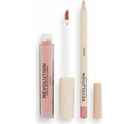 Revolution - Kit contour des lèvres au fini ultra mat avec rouge à lèvres liquide et crayon à lèvres
