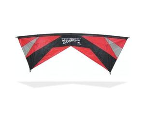 Revolution Kites- Cerf-Volant Reflex Expérience, EXP Blk, Red/Grey/Black