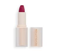 Makeup Revolution Lip Allure Soft Satin Lipstick Rouge à lèvres crémeux au fini satiné teinte Material Girl Wine 3,2 g