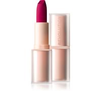 Revolution Lip Allure Soft Satin Lipstick Rouge à lèvres crémeux au fini satiné teinte Material Girl Wine 3.2 g