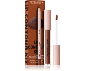 Revolution Lip Contour Kit kit lèvres teinte D. 2 pcs