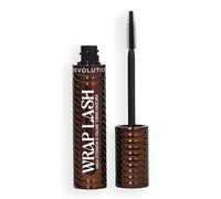 Revolution, Mascara Tubing Wrap Lash, Anti-Bavure et Résistant à l'Eau pour Longueur et Volume, Végan et Non Testé sur les Animaux, Brun, 8,5 ml