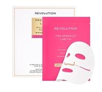 Revolution Miracle Masque Pro-Tox au Pro-Collagène - Masque Hydrogel Visage, Redonne de l’Éclat, Lisse les Ridules et les Rides, Lot de 2
