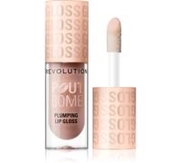 Revolution Pout Bomb brillant à lèvres effet repulpant teinte Milky Sheer Holo 4.6 ml