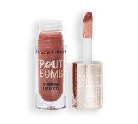 Revolution, Pout Bomb Gloss Scintillant, Gloss Lèvres, Nude Glow