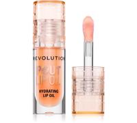 Revolution Pout Lip huile à lèvres pour un effet naturel teinte Honey Shimmer 3 ml
