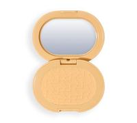 Revolution Powder Pops Instant Blur Setting Powder, Poudre Fixante Effet Airbrush Inspirée de la K-Beauty, Lisse la Peau et Affine les Pores, Végan, Banana Deep, 5 g