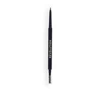 Revolution Precise Brow Pencil, Crayon Sourcils Double Embout avec Brosse pour Sourcils Nets et Précis, Warm Medium Brown, 0,5 g