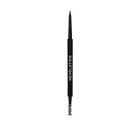 Revolution Precise Brow Pencil, Crayon Sourcils Double Embout avec Brosse pour Sourcils Nets et Précis, Ebony, 0,5 g
