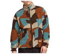 Revolution - Printed Teddy Jacket - Veste polaire - L - brown