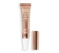 Revolution Pro, Dewy Glaze Serum Highlighter, Lightweight & Blendable, Illuminating Formula, Peach Glow, 12ml
