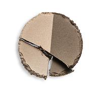 Revolution Pro, Duo Eyebrow, Poudre à Sourcils, Dark Brown, 2.2g