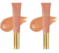 Revolution Pro-Iconic Matte Cream Blush- Wand Sultry Peach| Lightweight formula |Buildable & Blendable |Soft-focus matte effect |Easy-to-use wand applicator | 15ml (Lot de 2)
