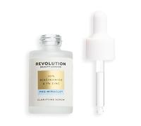 Revolution Pro Miracle 10% Niacinamide 1% Zinc Serum, soin ciblé anti-imperfections, aide à unifier le teint, idéal pour peaux à imperfections, 30ml