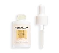 Revolution Pro Miracle 12.5% Vit C Serum, sérum éclat, lisse et affine le grain de peau, aide à réduire les taches pigmentaires, glow intense, 30ml
