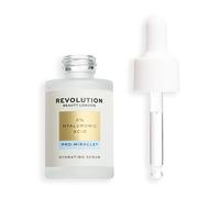 Revolution Pro Miracle 2% Hyaluronic Acid Serum, hydratation longue durée, sérum hydratant léger, combat la sécheresse pour un fini lumineux, 30ml