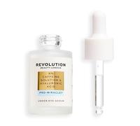 Revolution Pro Miracle 5% Caffeine Solution & HA Under Eye Serum, sérum contour des yeux, réduit cernes et poches, lisse et hydrate, 30ml