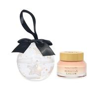Revolution Pro Miracle Cream Bauble, crème hydratante visage légère au niacinamide, vitamine C et acide hyaluronique, coffret cadeau, Végan et non testé sur les animaux