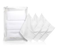 Revolution Pro Miracle Reusable Microfibre Cleansing Cloths, Lot de 3 lingettes démaquillantes réutilisables, élimine maquillage & impuretés