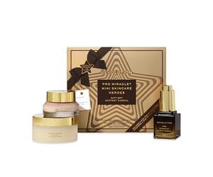 Revolution Pro Miracle Mini Heroes Gift Set, trio soin visage pour nettoyer, réparer et hydrater, format voyage, Végan et non testé sur les animaux