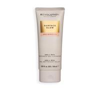 Revolution Pro Miracle Surface Glow Gel nettoyant éclat AHA & BHA, 150 ml | Gel nettoyant qui se transforme en mousse, formule 2-en-1 AHA & BHA, pour un teint lumineux et uniforme, végan