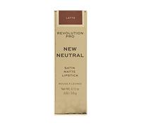 Revolution Pro, New Neutral, Satin Matte, Rouge à Lèvres, Latte, 3.6g
