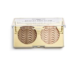 Revolution Pro, Sculpt & glow, Palette Visage , desert Sky, 2 Ombres, 4g