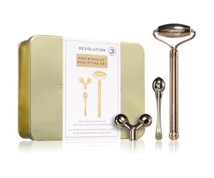 Revolution PRO Sculpting Set lot d’accessoires de massage visage 3 pcs