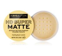 Revolution Relove HD Super Matte poudre de fixation transparente effet mat teinte Banana 7 g