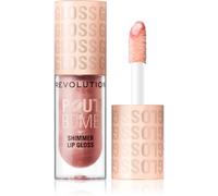 Revolution Shimmer Gloss brillant à lèvres scintillant teinte Shine Pink 4.5 ml