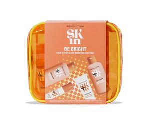 Revolution SKin, Be Bright Starter Kit, Set Viso Illuminante con Detergente, Tonico, Siero e Crema Idratante, Vegano e Cruelty-Free, 4 Prodotti