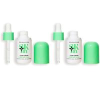 Revolution SKin, Clear Canvas Clarifying Serum, Siero Viso Purificante con Niacinamide e Acido Salicilico, Vegano e Cruelty-Free, 30ml (Lot de 2)