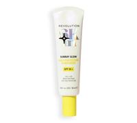 Revolution Skin, Crème Solaire Visage Quotidienne Sunray Glow SPF 50+, Formule Légère Non Grasse à la Vitamine C, Végan et Non Testé sur les Animaux, 50 ml