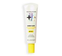 Revolution Skin, Crème Solaire Visage Quotidienne Sunray Glow SPF 50+, Formule Légère Non Grasse à la Vitamine C, Végan et Non Testé sur les Animaux, 50 ml