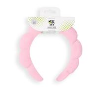 Revolution Skin Padded Headband Pink, Bandeau rose matelassé pour soin visage & maquillage