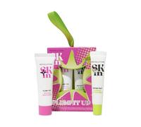 Revolution Skin Plump It Up Gift Set, avec crème Plump-Tide et baume à lèvres Peptide Pout, format voyage, Végan et non testé sur les animaux