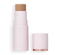 Revolution Skin Silk Bronzer Stick, Fair Sand | Couleur Modulable pour les Joues, les Yeux et les Lèvres, Formule Crème-Poudre, Vegan et Sans Cruauté, 4,5g