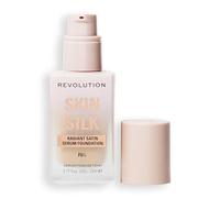 Makeup Revolution Fond de Teint Skin Silk Serum acide hyaluronique couvrance légère-moyenne F6 23 ml